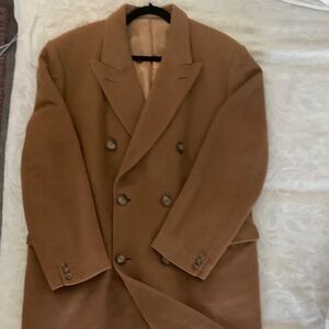 100% Cashmere Beale & Inman Camel Coat